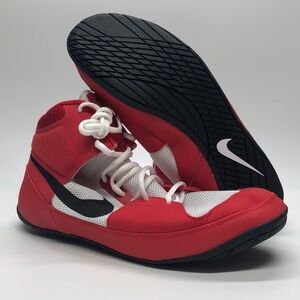 Mens Nike Fury White AO2416-601 Red/Black NWOB